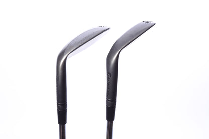 Used TaylorMade Milled Grind 3 Black Wedge Set - Right-Handed - 52*, 56* - Wedge Flex-Next Round