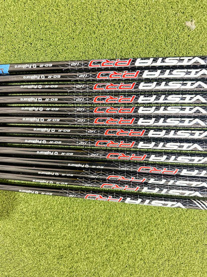 Lot of 13 Premium Golf Shafts - Various Lengths, Flexes, and Brands-Next Round