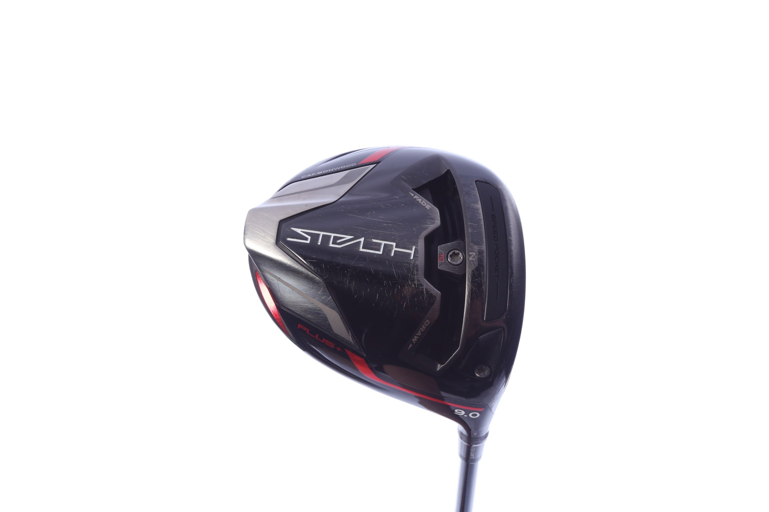 Used TaylorMade STEALTH PLUS Driver - 9 Degrees - Stiff Flex Fujikura VENTUS Red - Right-Handed
