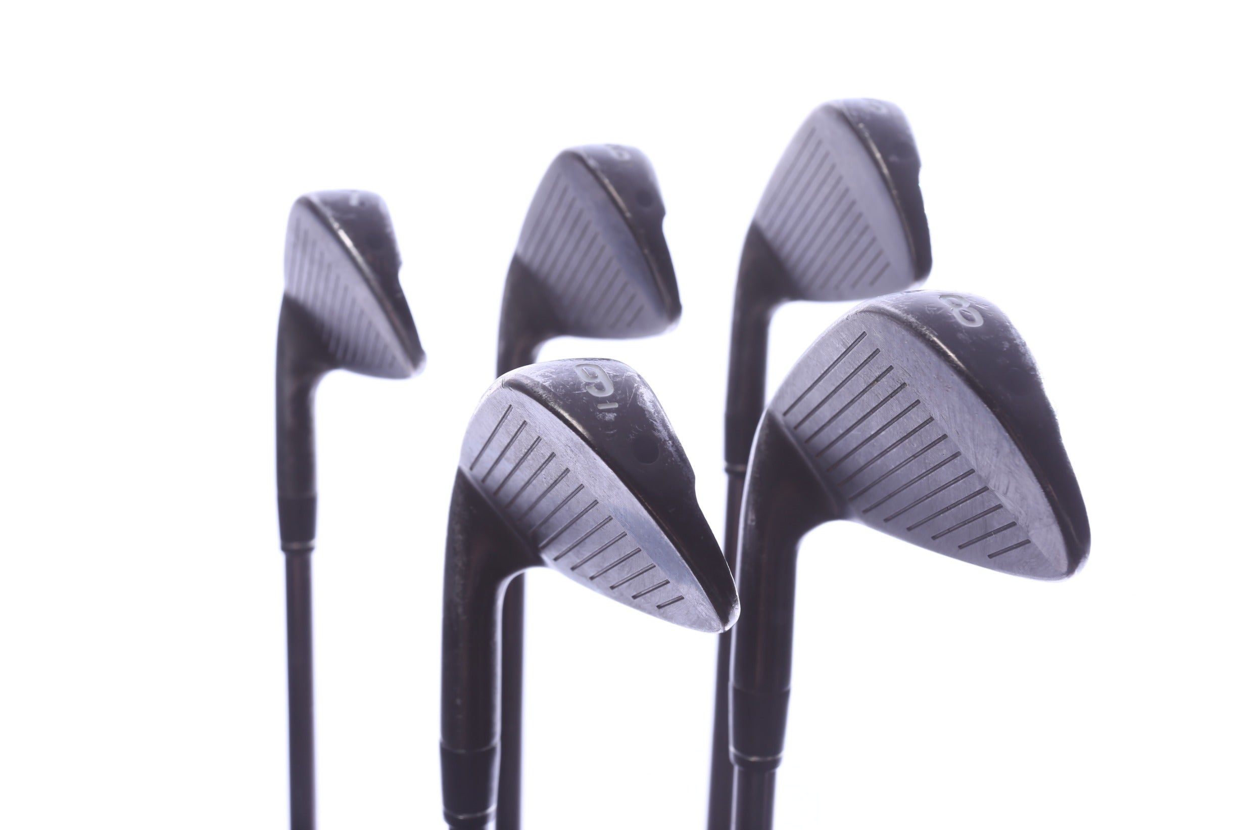 Used Callaway Apex Ti Fusion Plated Iron Set - Right-Handed - 5-9 - Regular Flex