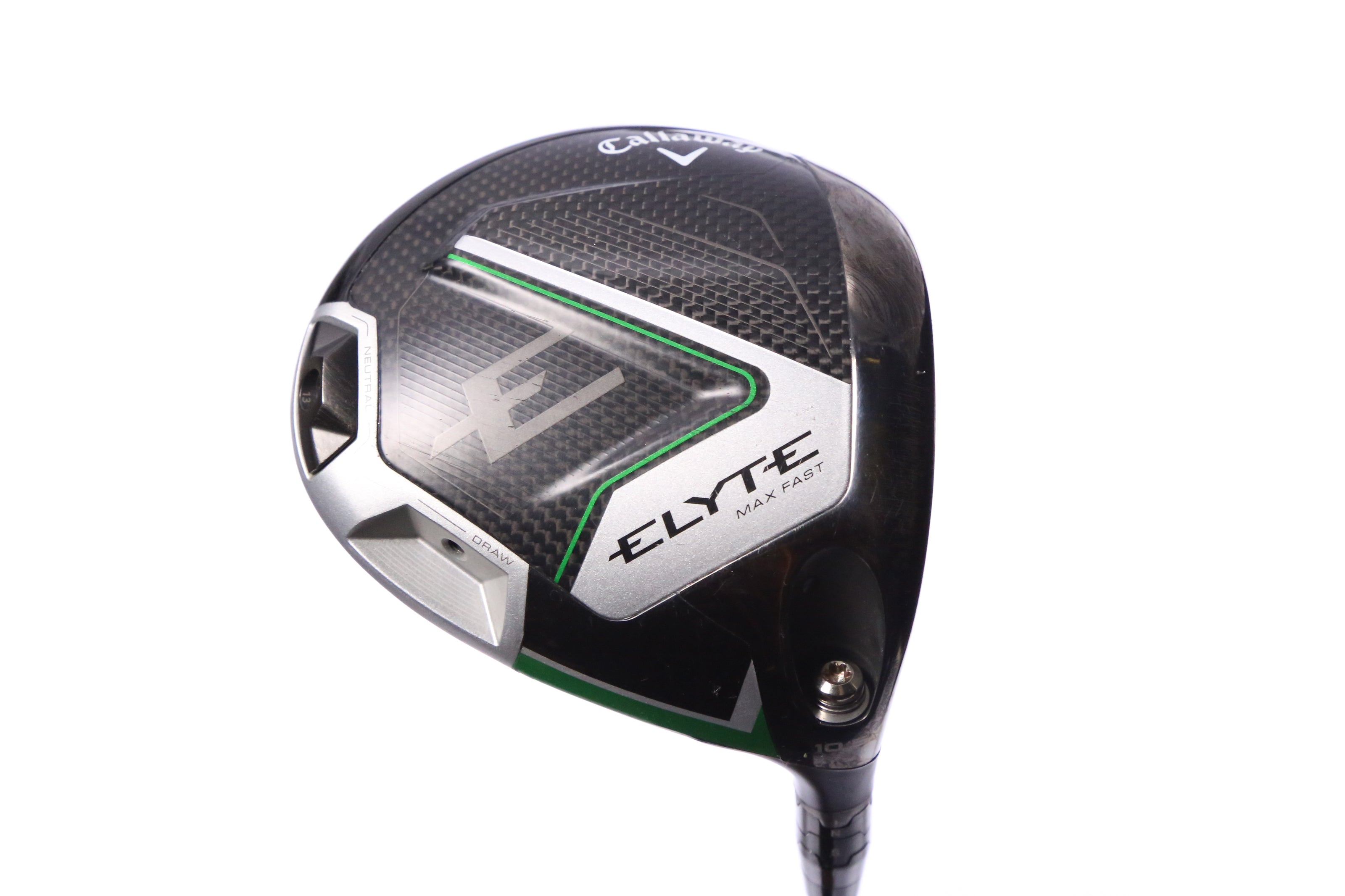 Used Callaway Elyte Max Fast Driver - 10.5 Degrees - Seniors Flex Mitsubishi Vanquish - Right-Handed-Next Round