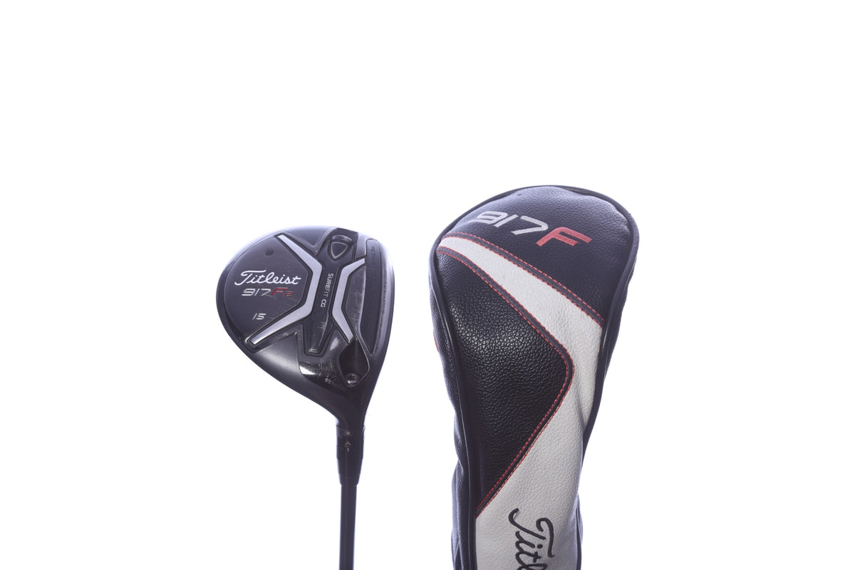 Used Titleist 917 F2 3-Wood - Right-Handed - 15 Degrees - Regular Flex