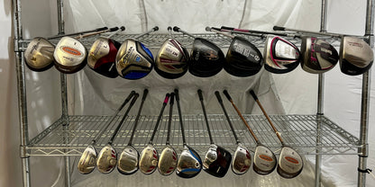 Wholesale Lot of 20 Golf Clubs - Right-Handed - Drivers, Woods and Hybrids-Next Round