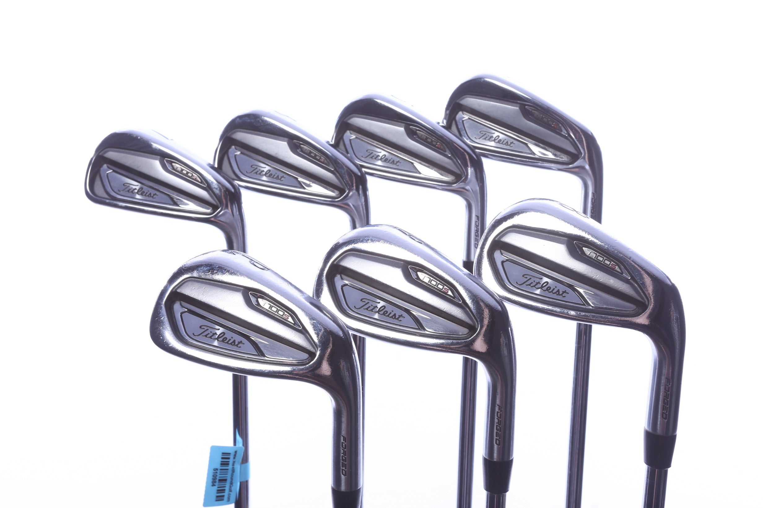 Used Titleist 2021 T100S Iron Set - Right-Handed - 4-PW - Extra Stiff Flex-Next Round