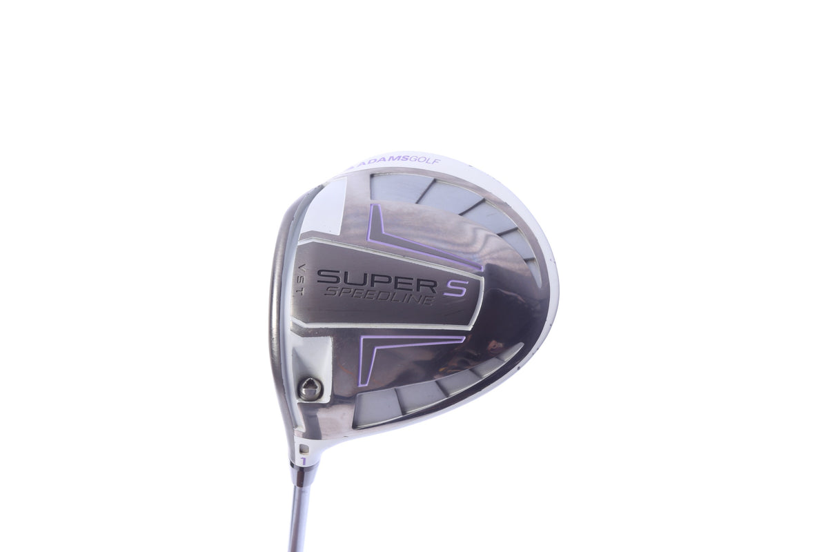 Used Adams Speedline Super S Driver - 12 Degrees - Ladies Flex Matrix HD Radix - Left-Handed