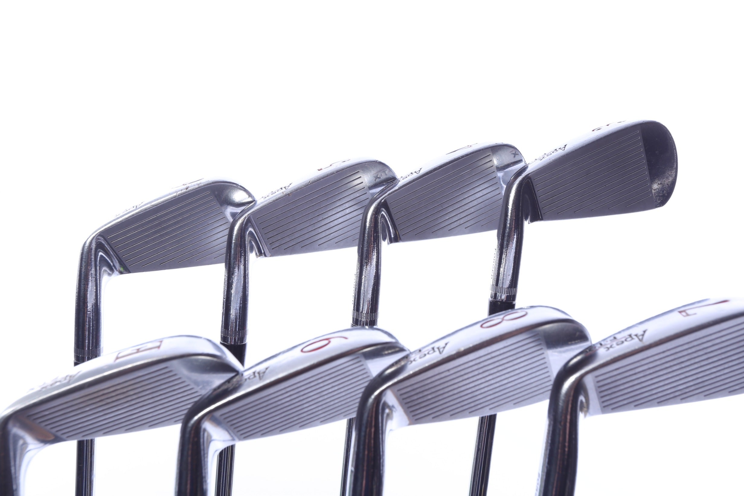 Used Ben Hogan Apex FTX Iron Set - Right-Handed - 3-PW (EW) - Regular Flex