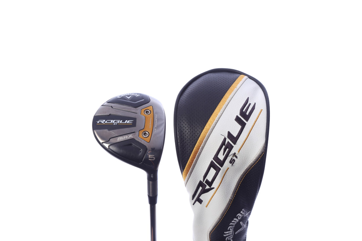 Used Callaway Rogue ST MAX 5-Wood - Right-Handed - 18 Degrees - Ladies Flex-Next Round