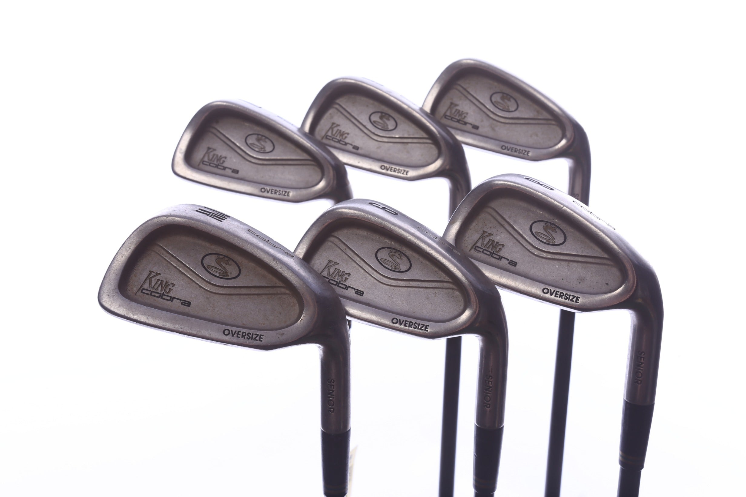 Used Cobra King Oversize Iron Set - Right-Handed - 5-PW - Seniors Flex