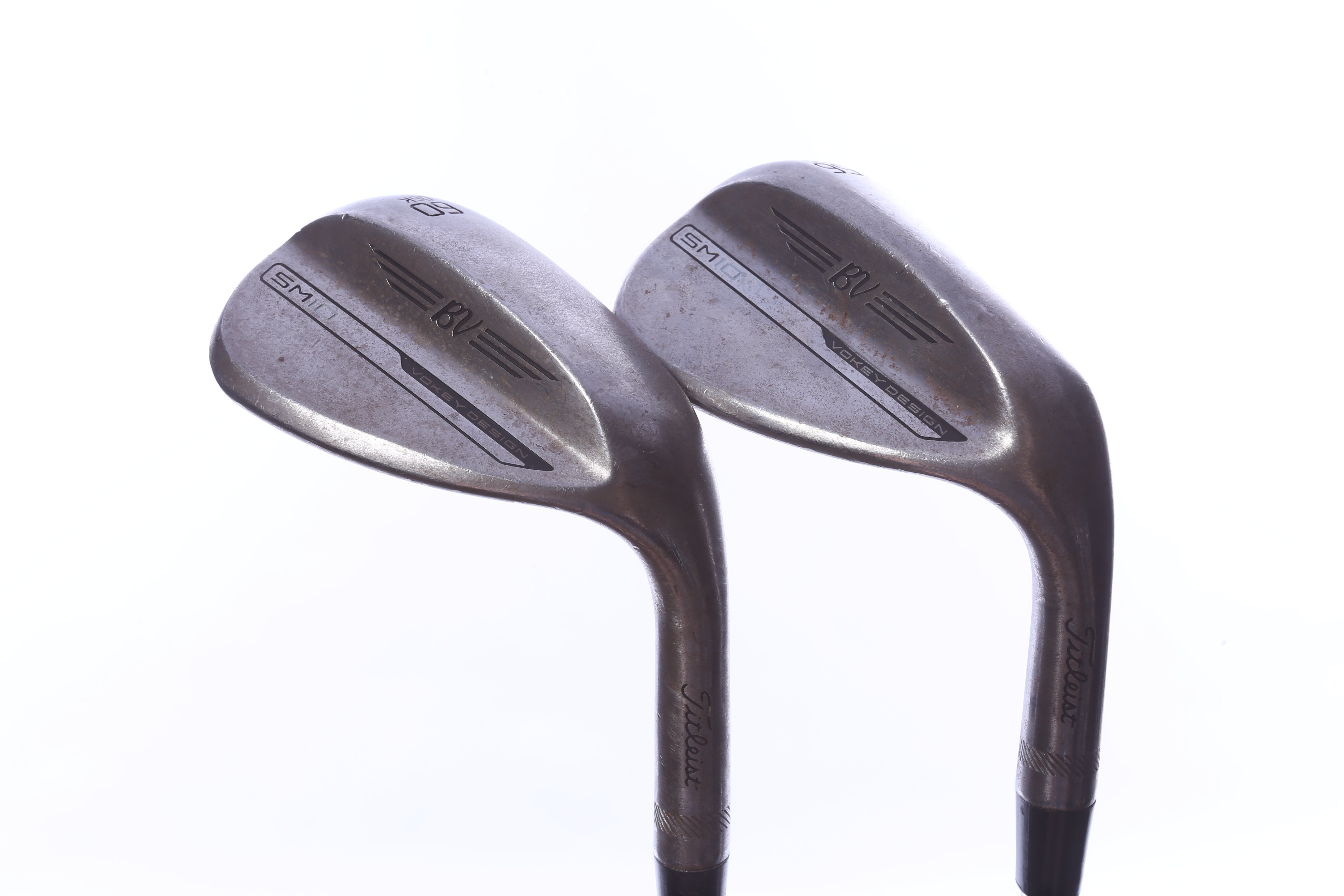 Used Titleist Vokey SM10 Raw Wedge Set - Right-Handed - 56*, 60* - Stiff Flex-Next Round