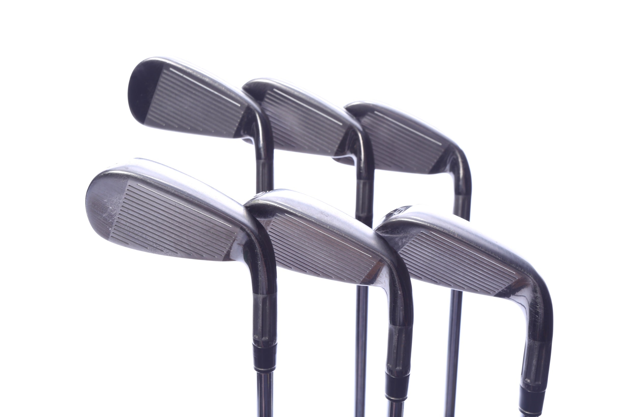 Used TaylorMade M2 Iron Set - Left-Handed - 5-PW - Stiff Flex
