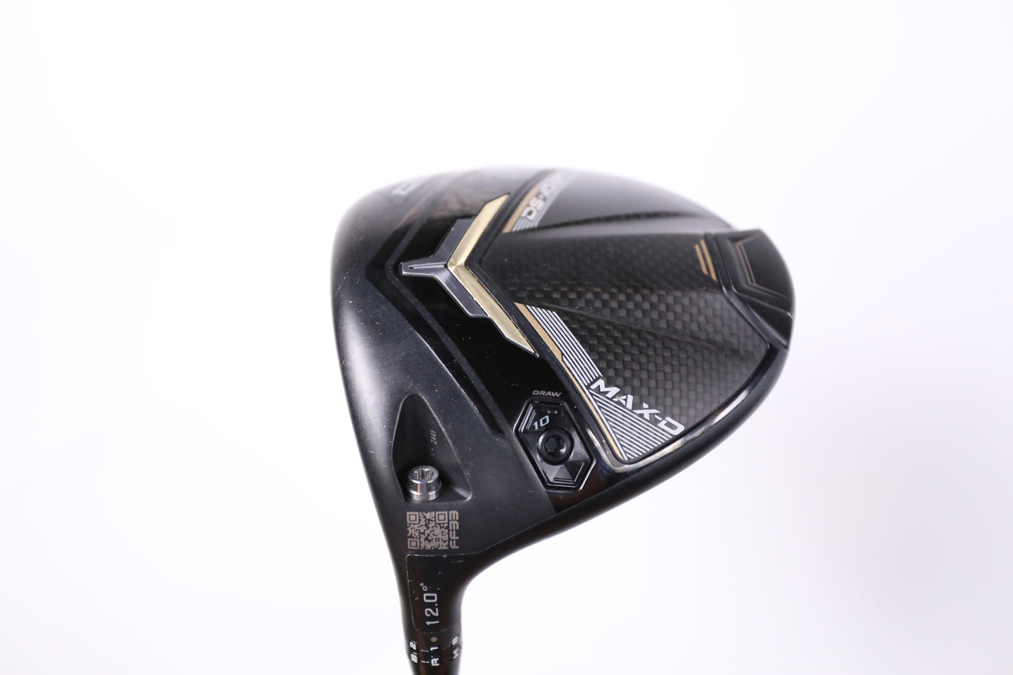 Used Cobra DS-ADAPT MAX-D Driver - 12 Degrees - Ladies Flex UST Mamiya Helium - Left-Handed-Next Round