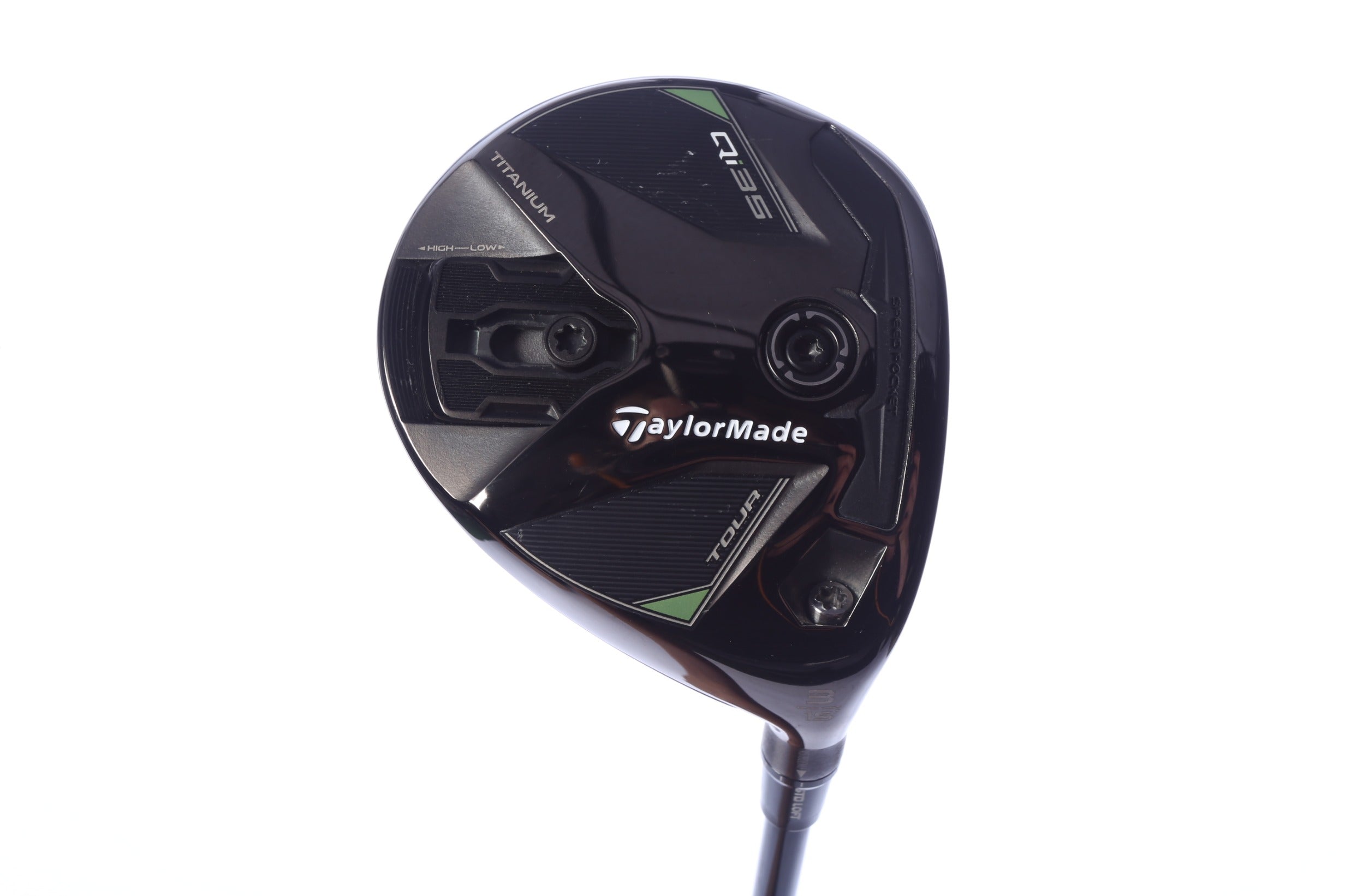 Used TaylorMade Qi35 Tour 3-Wood - Right-Handed - 15 Degrees - Stiff Flex