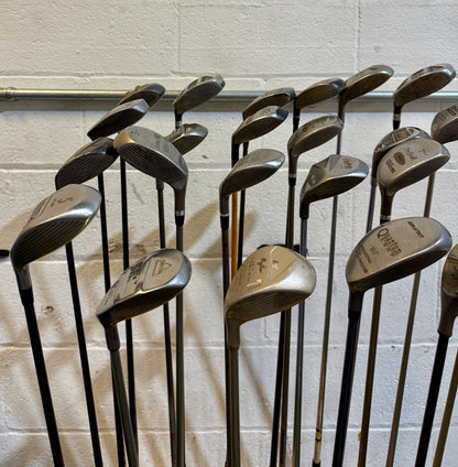 Wholesale Lot of 40 Golf Clubs - Assorted Fairway Woods - RH/LH - Mixed Flexes-Next Round