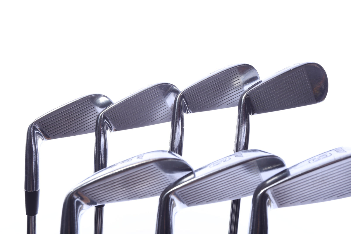 Used Mizuno MP 14 Iron Set - Right-Handed - 4-PW - Extra Stiff Flex