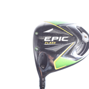 Used Callaway Epic Flash Driver - 9 Degrees - Stiff Flex Mitsubishi MMT - Left-Handed-Next Round