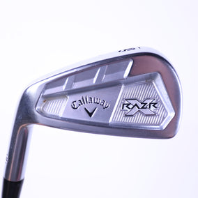 Used Callaway RAZR X Forged Single 6-Iron - Left-Handed - Extra Stiff Flex-Next Round