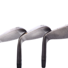 Used Titleist Vokey SM8 Jet Black Wedge Set - Right-Handed - 50*, 54*, 58* - Stiff Flex-Next Round