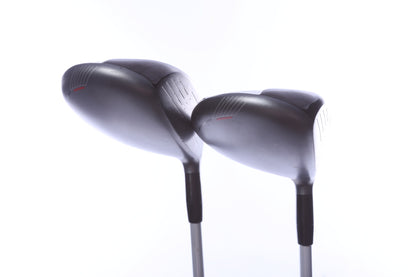 Used Callaway X Hot 3 Deep Wood Set - Left-Handed - 3W, 5W - Regular Flex-Next Round