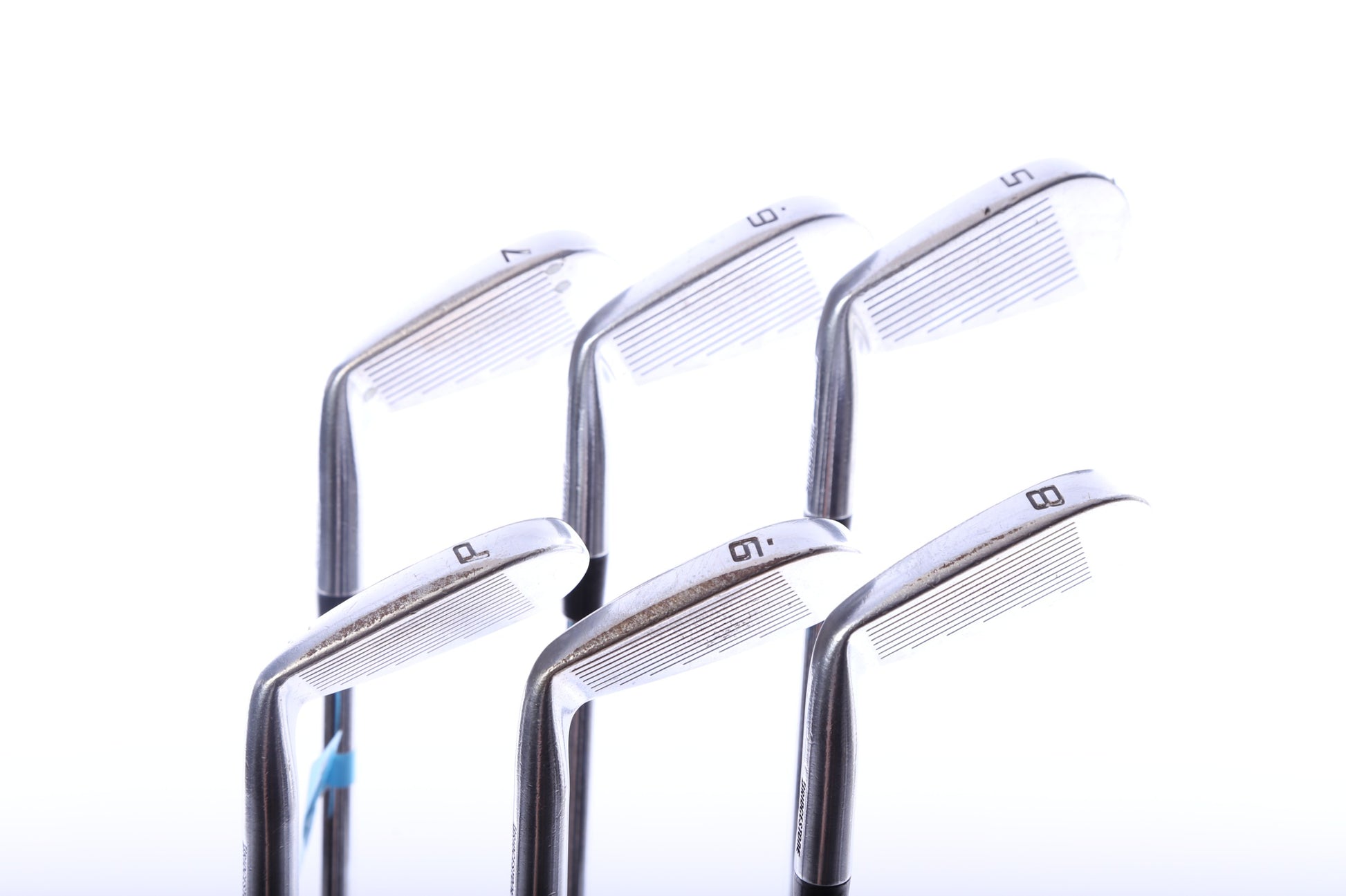 Used Bridgestone J15 MB Iron Set - Right-Handed - 5-PW - Stiff Flex-Next Round