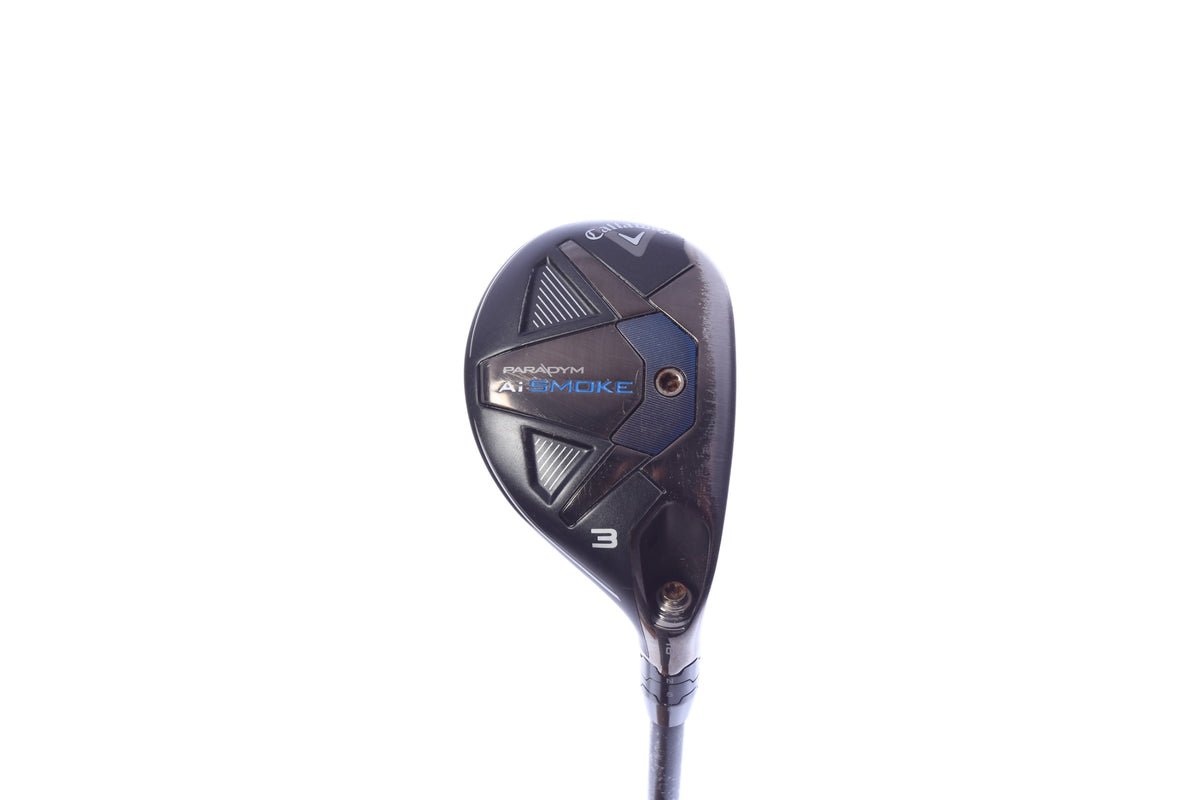 Used Callaway Paradym Ai Smoke 3H Hybrid - Right-Handed - 18 Degrees - Stiff Flex-Next Round