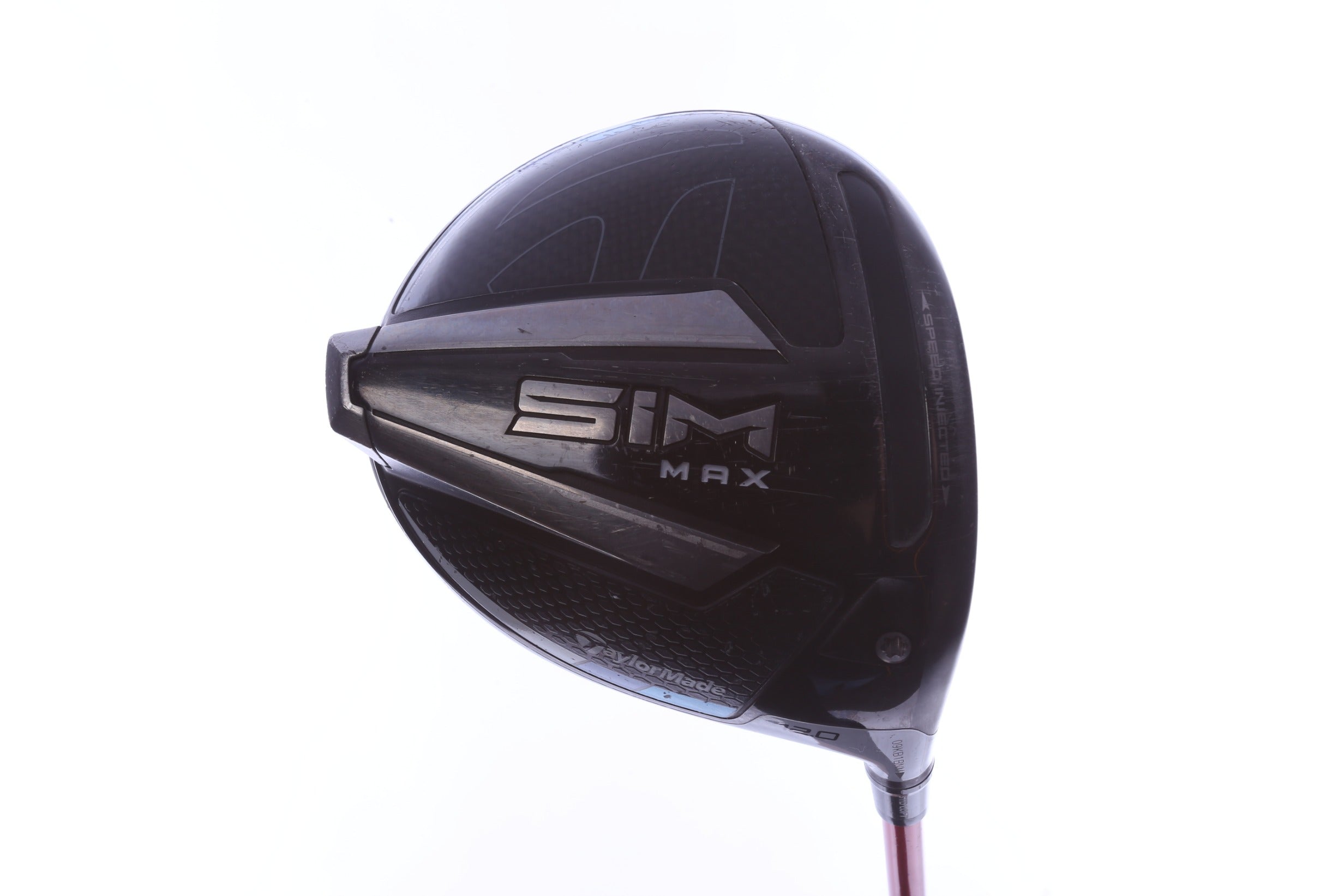 Used TaylorMade SIM MAX Driver - 12 Degrees - Regular Flex Fujikura VENTUS Red - Right-Handed-Next Round