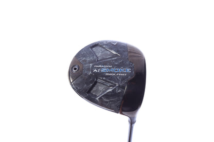 Used Callaway Paradym Ai Smoke MAX Fast Driver - 10.5 Degrees - Seniors Flex Mitsubishi Tensei Blue - Right-Handed-Next Round