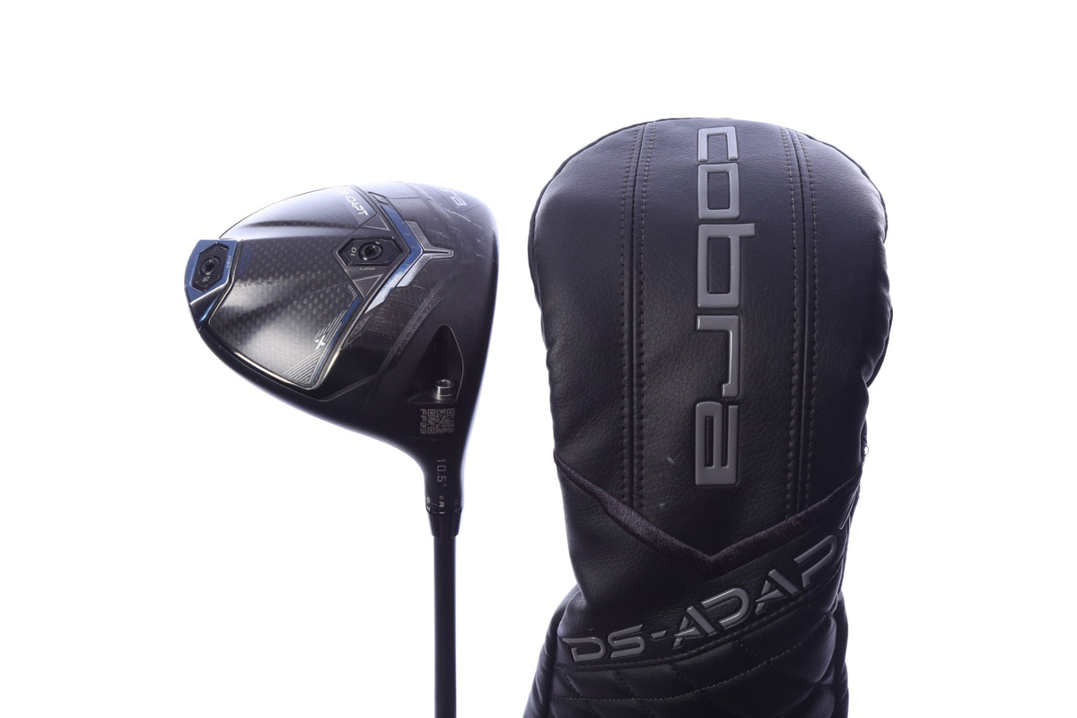 Used Cobra DS-ADAPT X Driver - 10.5 Degrees - Seniors Flex Mitsubishi Vanquish - Right-Handed