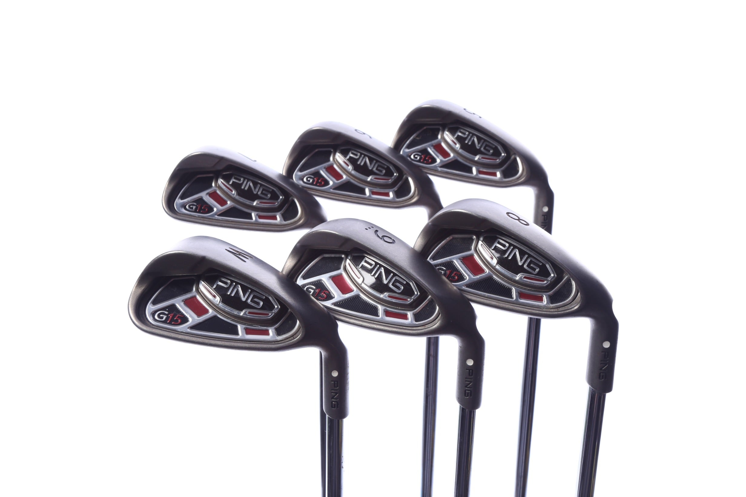 Used Ping G15 Iron Set - Right-Handed - 5-PW - Regular Flex