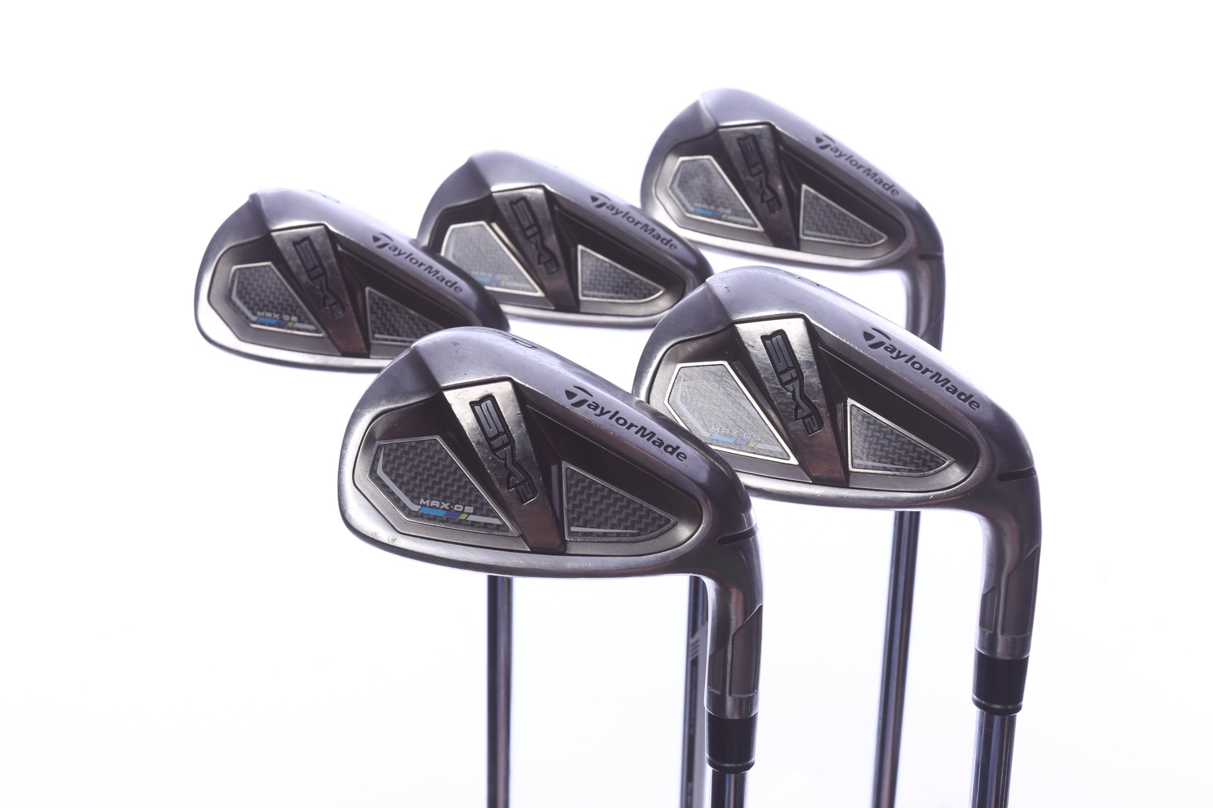 Used TaylorMade SIM2 MAX OS Iron Set - Right-Handed - 6-PW - Regular Flex