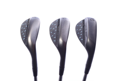 Used Titleist Vokey SM8 Jet Black Wedge Set - Right-Handed - 50*, 56*, 60* - Wedge Flex-Next Round