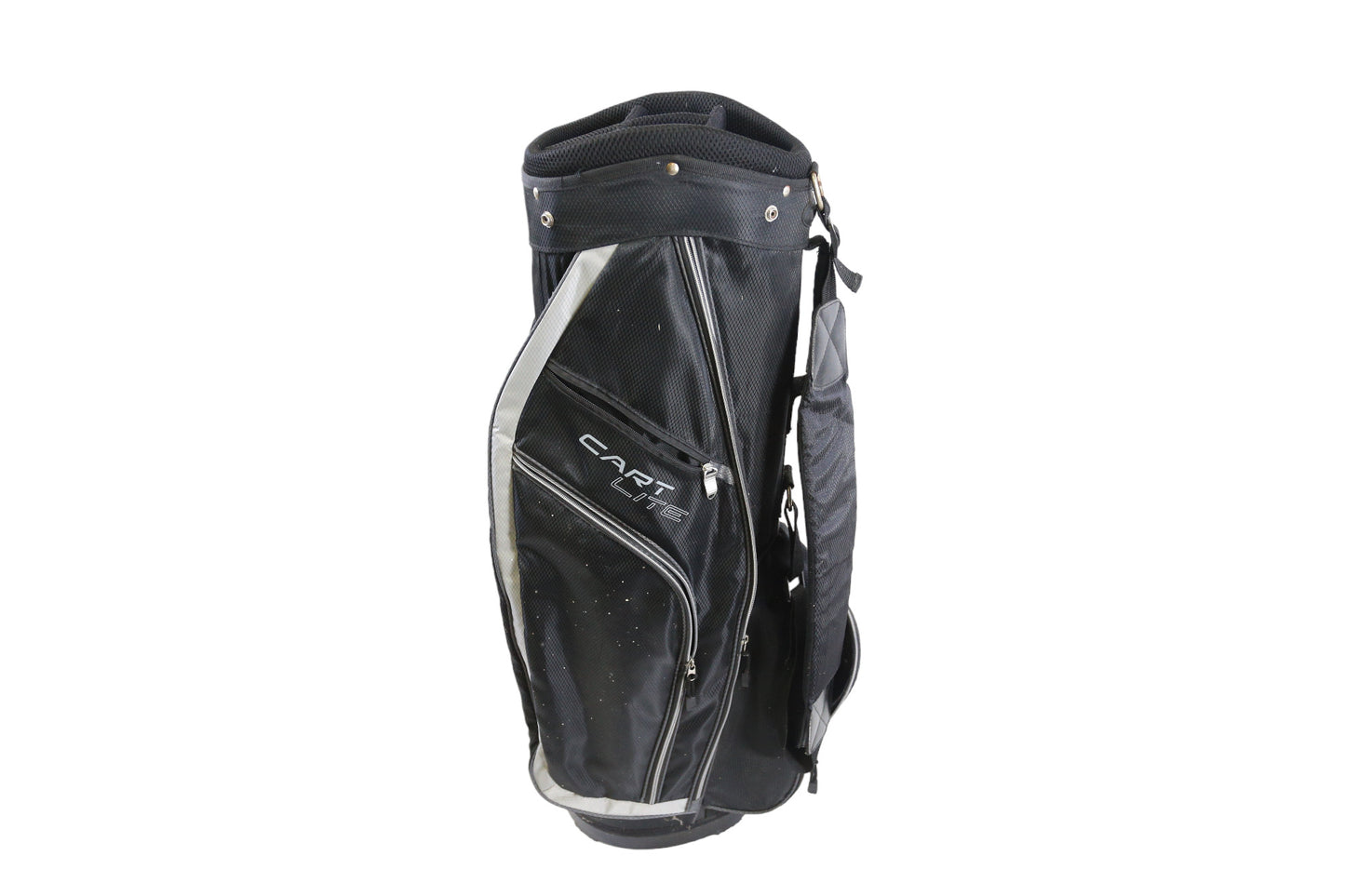 Wilson Black Cart Bag 5 Dividers 6 Pockets Shoulder Strap