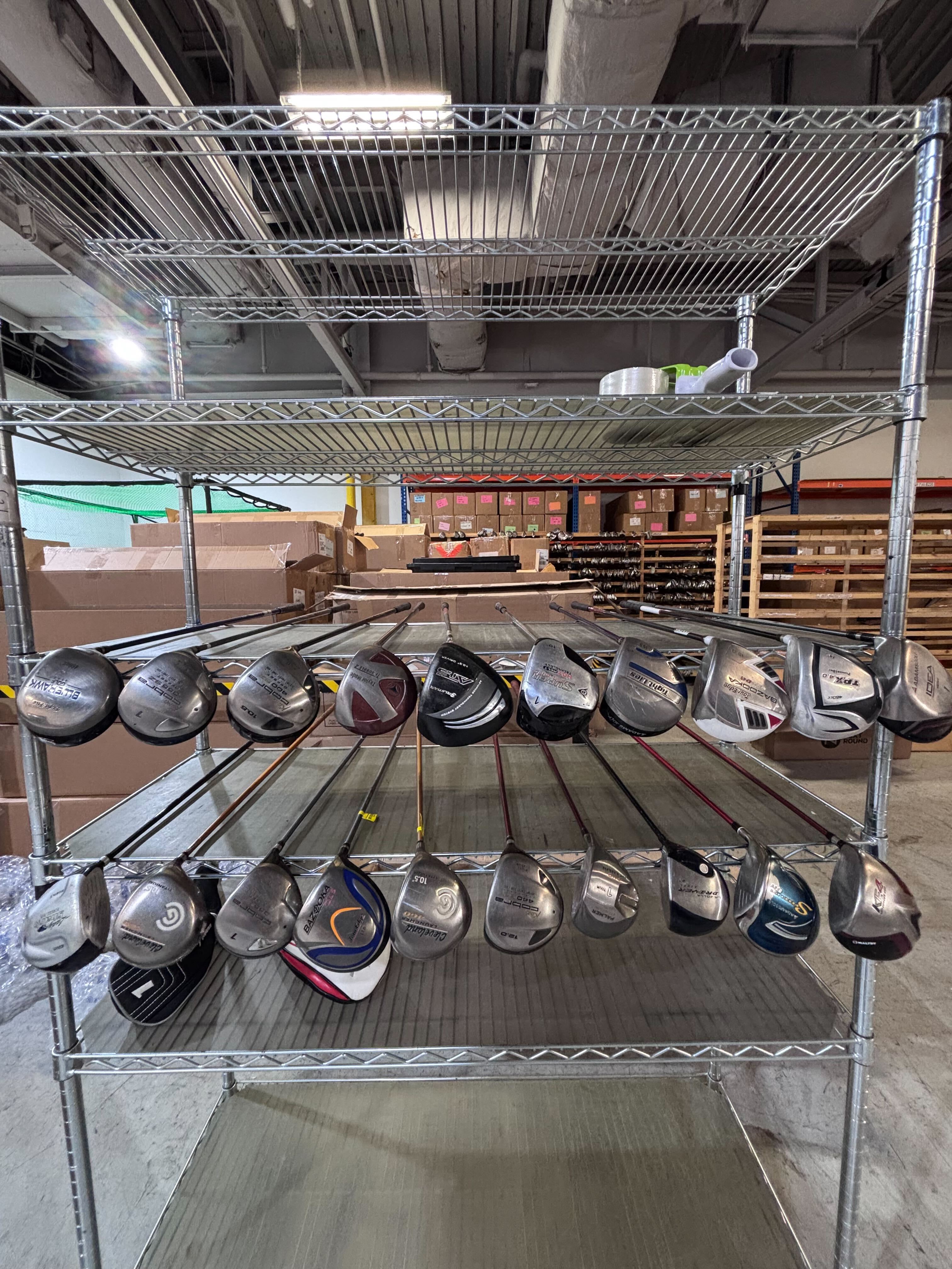 Wholesale Lot 20 Golf Clubs - Assorted Drivers-Next Round