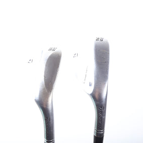 Used TaylorMade Milled Grind 3 Chrome Wedge Set - Right-Handed - 52*, 58* - Stiff Flex-Next Round