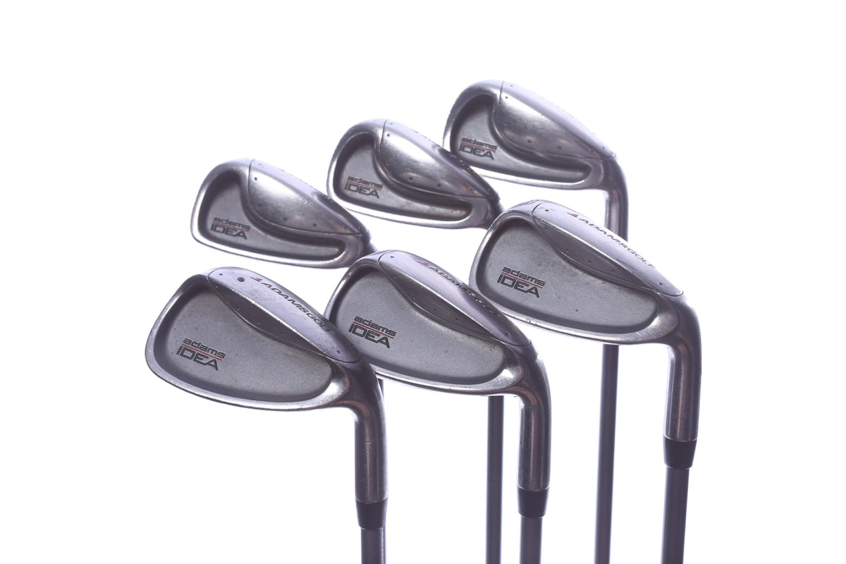 Used Adams Idea Iron Set - Right-Handed - 5-PW - Seniors Flex