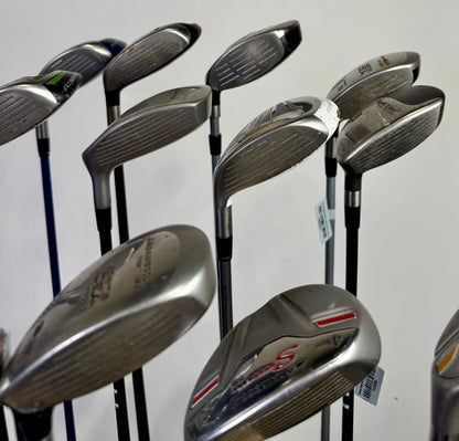 Wholesale Lot of 24 Adams Hybrids and Fairway Woods.-Next Round