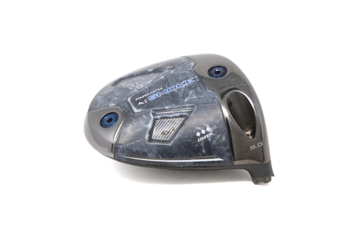 Used Callaway Paradym Ai Smoke Triple Diamond Max Driver - HEAD ONLY - Right-Handed - 9 Degrees-Next Round
