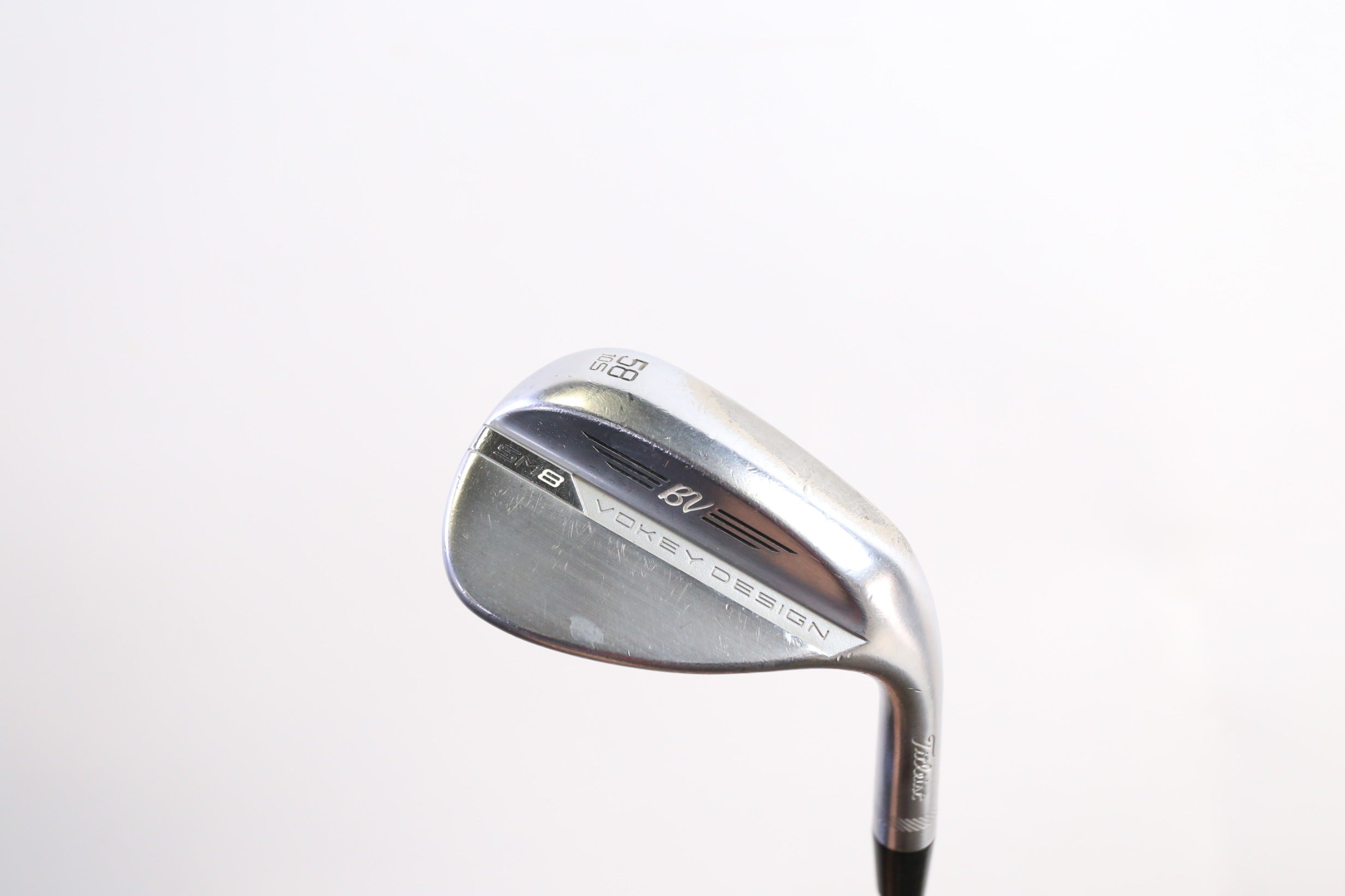 Used Titleist Vokey SM8 Tour Chrome S Grind Right-Handed Wedge