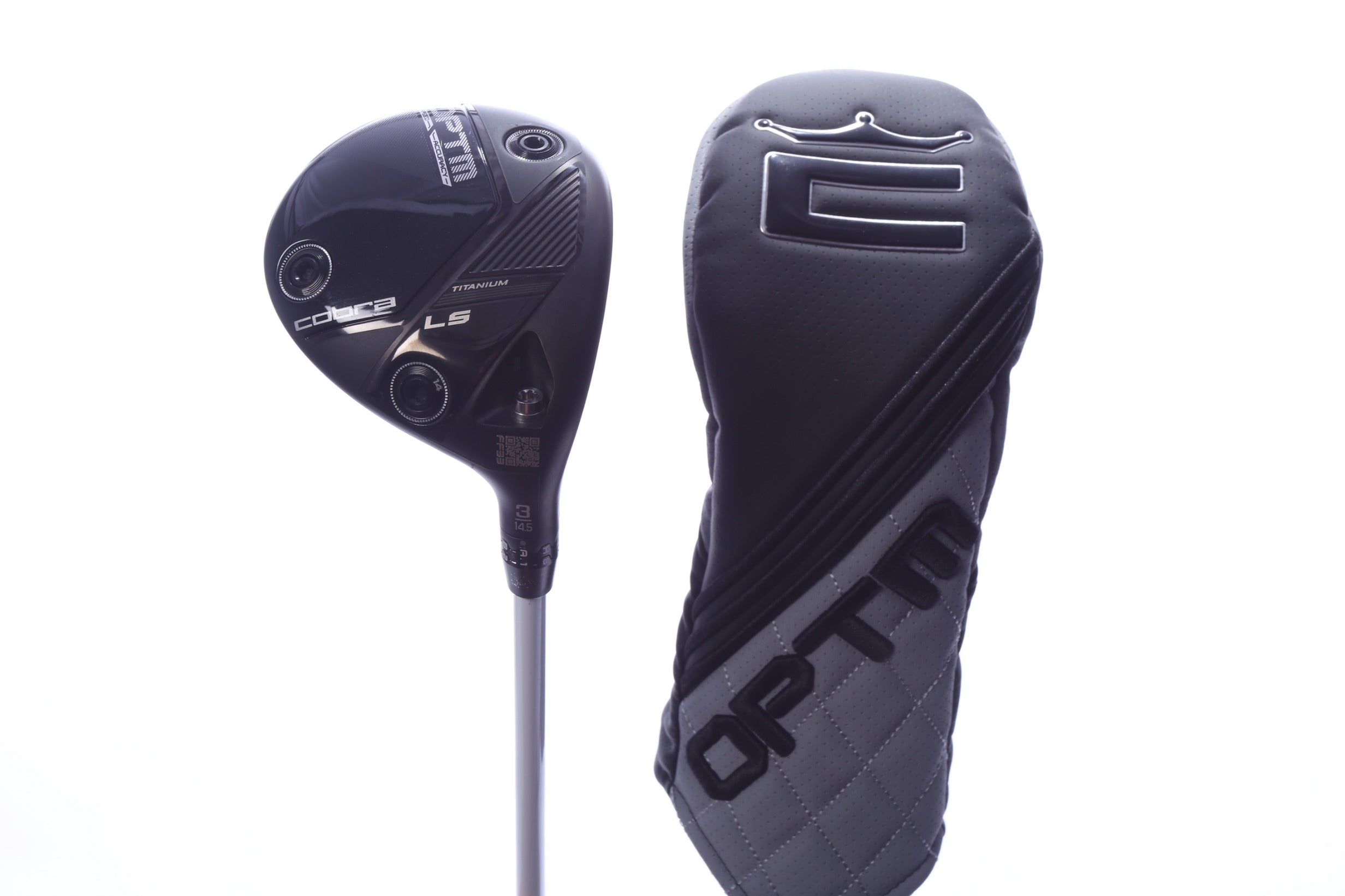 Used Cobra OPTM LS Titanium 3-Wood - Right-Handed - 14.5 Degrees - Stiff Flex-Next Round