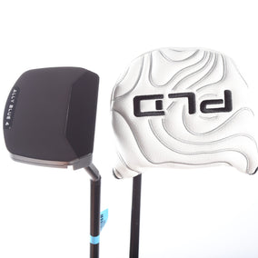 Used Ping PLD Milled Ally Blue 4 Gunmetal Putter - Right-Handed - 35 in - Mallet-Next Round