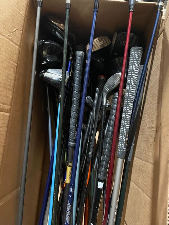 Wholesale Lot of 40 Nicklaus, Macgregor, Warrior, etc. Driver, FW Wood, Hybrids-Next Round