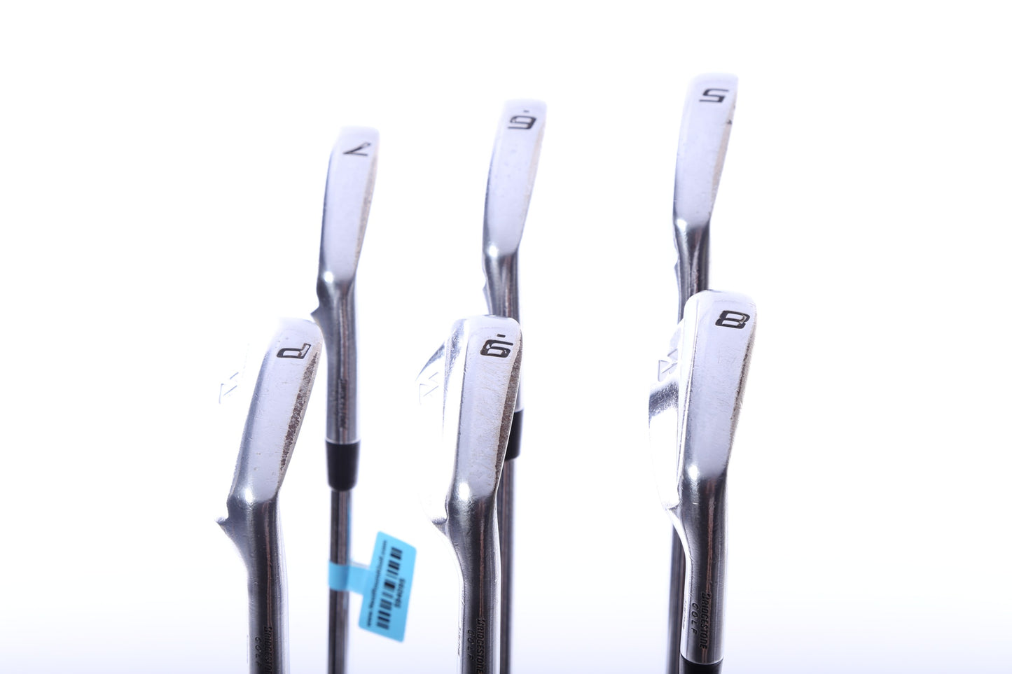 Used Bridgestone J15 MB Iron Set - Right-Handed - 5-PW - Stiff Flex-Next Round
