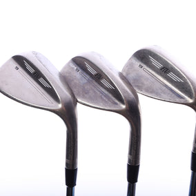 Used Titleist Vokey SM9 Tour Chrome Wedge Set - Right-Handed - 48*, 54*, 58* - Regular Flex-Next Round