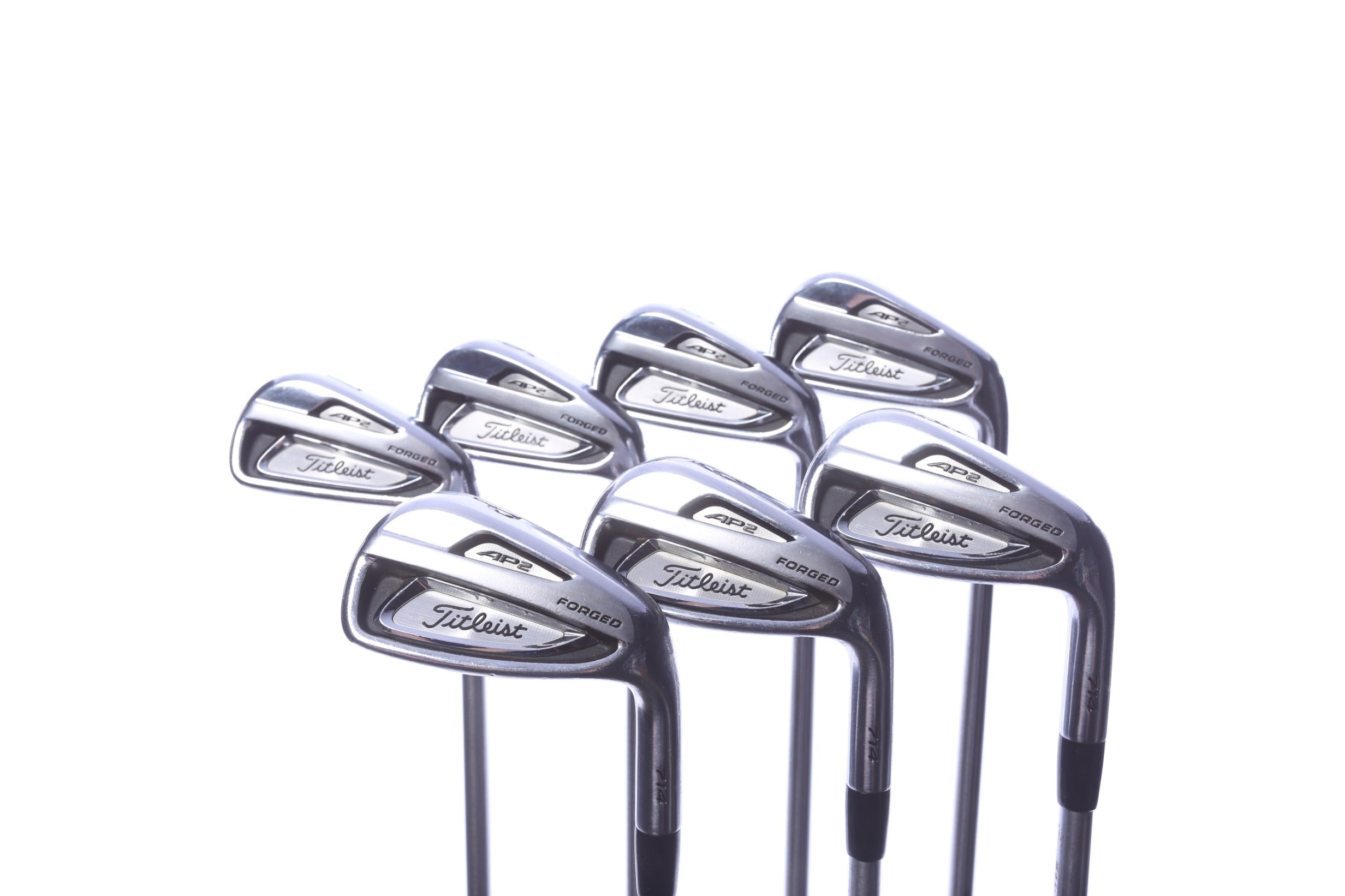 Used Titleist AP2 714 Forged Iron Set - Right-Handed - 4-PW - Stiff Flex