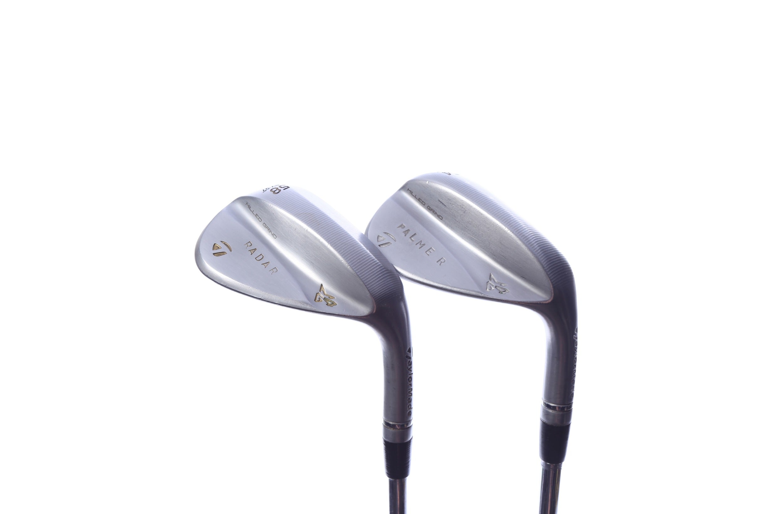 Used TaylorMade Milled Grind 4 Raw Wedge Set - Right-Handed - 54*, 58* - Stiff Flex-Next Round