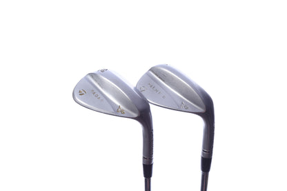 Used TaylorMade Milled Grind 4 Raw Wedge Set - Right-Handed - 54*, 58* - Stiff Flex-Next Round