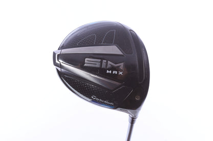 Used TaylorMade SIM MAX Driver - 10.5 Degrees - Stiff Flex UST Mamiya Helium - Right-Handed-Next Round