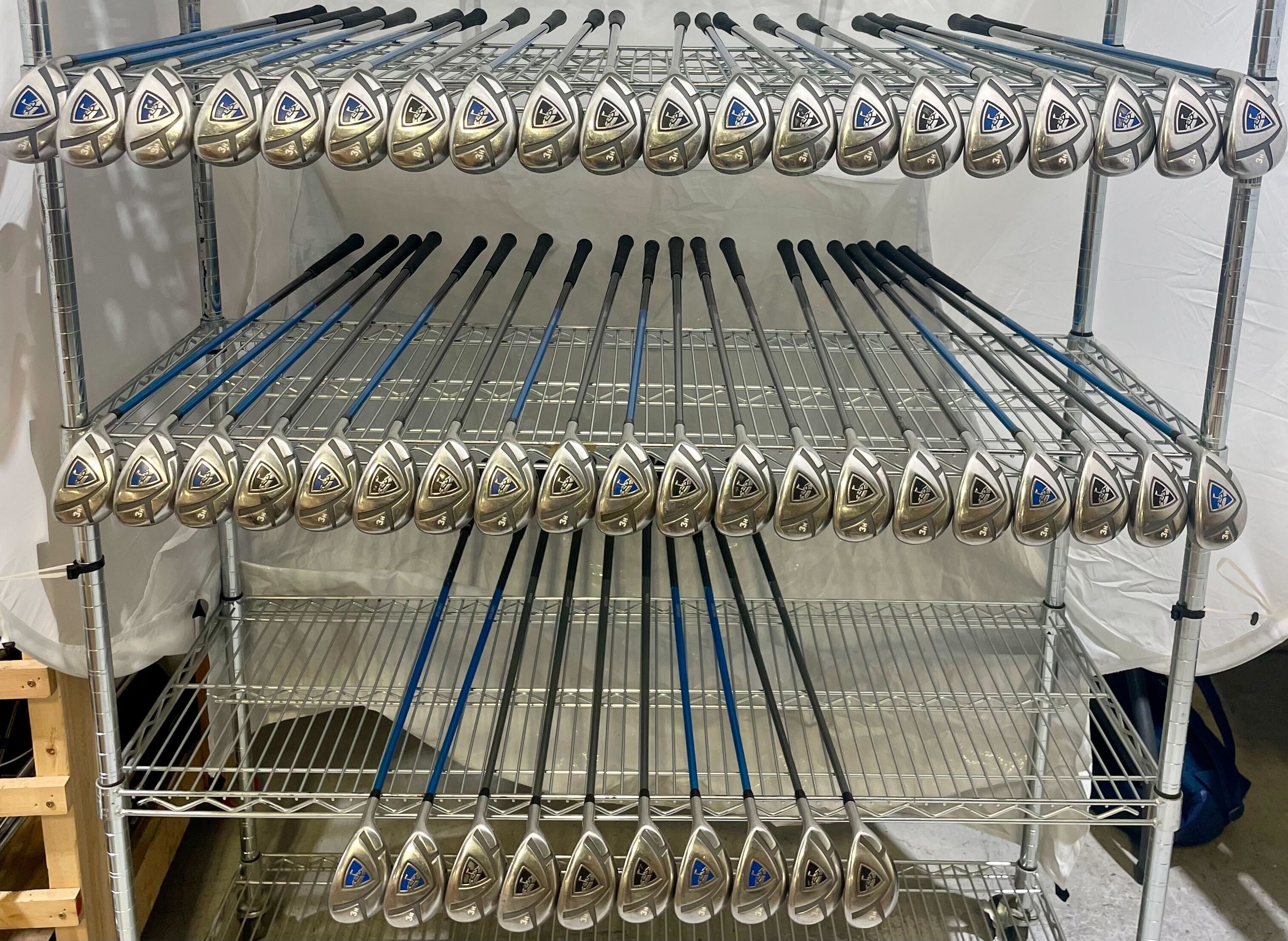 Wholesale Lot of 50 Golf Clubs - TopGolf 3Hybrids-Next Round