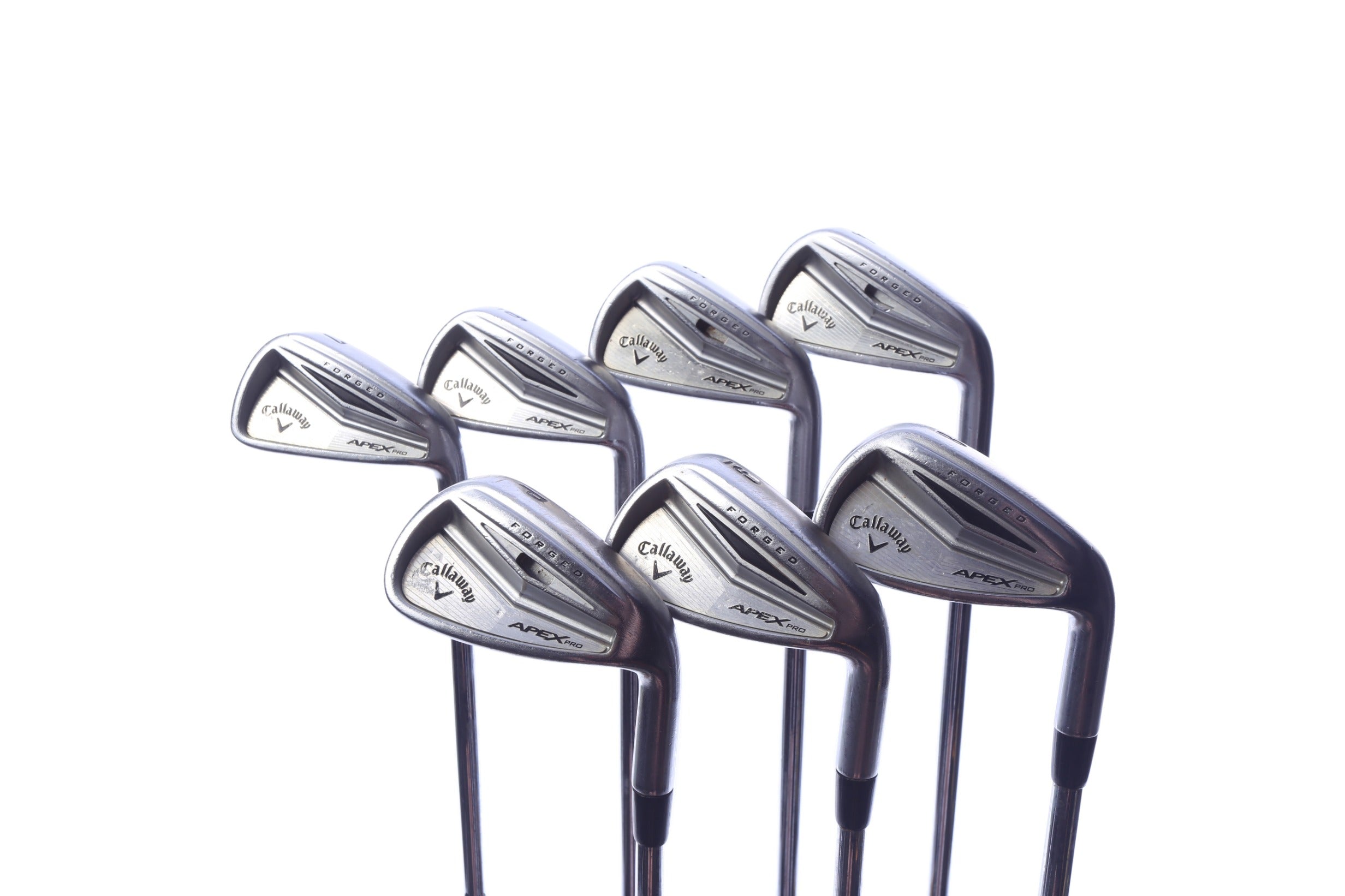 Used Callaway Apex Pro Forged Iron Set - Right-Handed - 4-PW - Stiff Flex