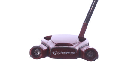 Used TaylorMade Spider Red Small Slant Putter - Left-Handed - 35.5 in - Mallet