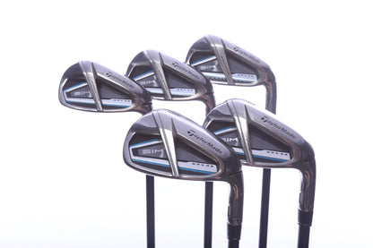 Used TaylorMade SIM MAX OS Iron Set - Right-Handed - 7-PW, AW - Seniors Flex